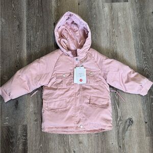 Snow Jacket For Toddler Girl - 5T Pink
